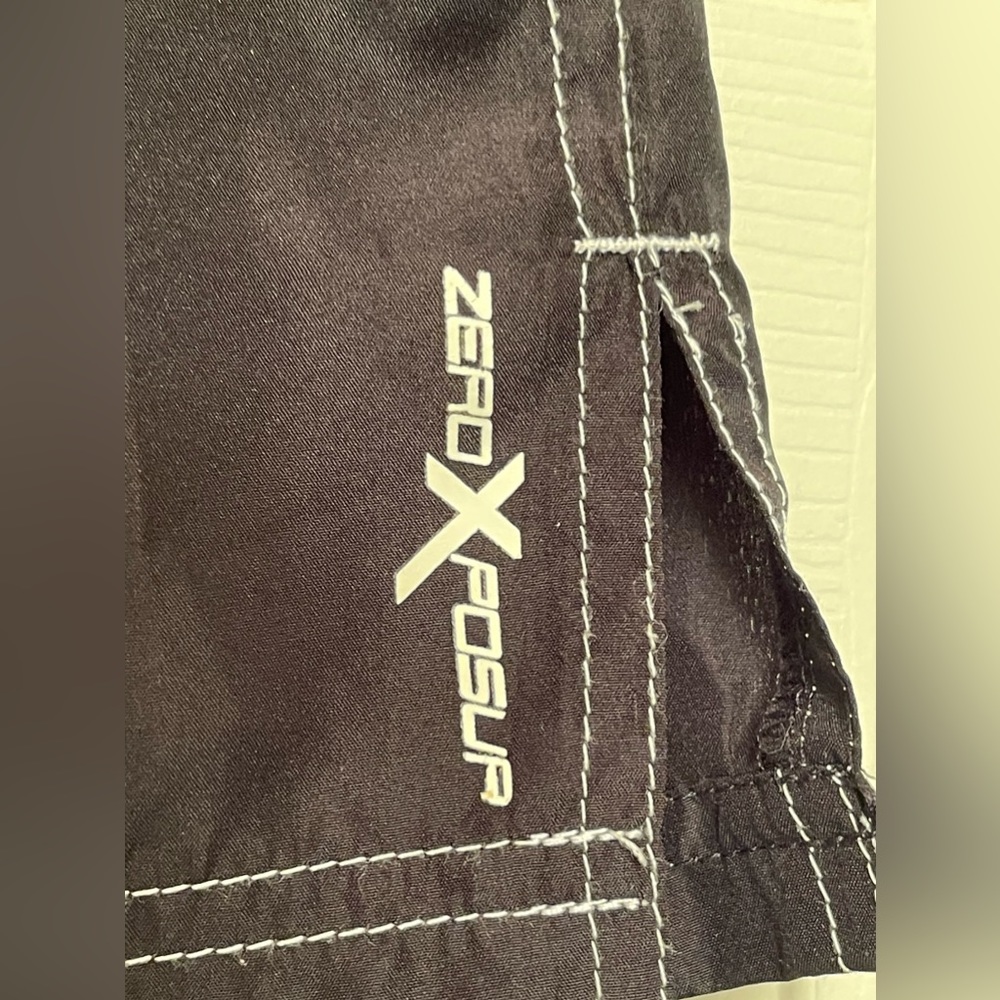 ZeroXposur active y2k black shorts running jogger - Picture 6 of 10